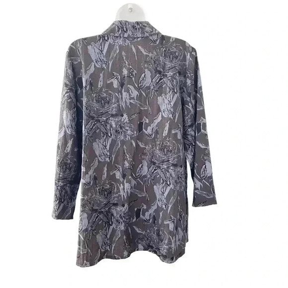 Habitat Clothes to Live In Linen Blend Tunic Top - Picture 2 of 8